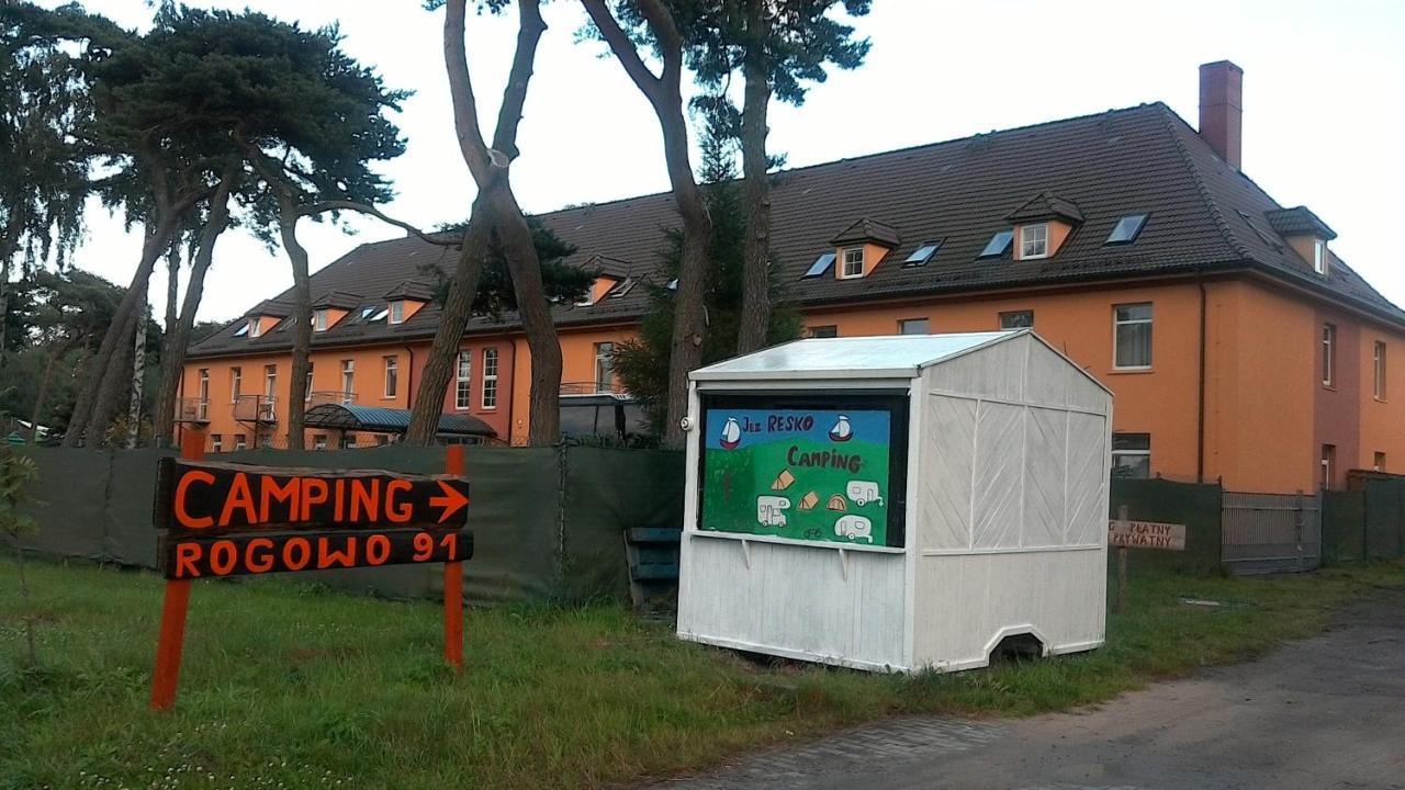 Camping Rogowo Mrzeżyno Esterno foto